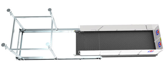 Rust Resistant Crane Loading Deck 3200mm Material Lift Platform
