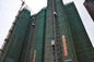 Single Cage 110kw Temporary Construction Elevators 96m/Min Construction Man Lift