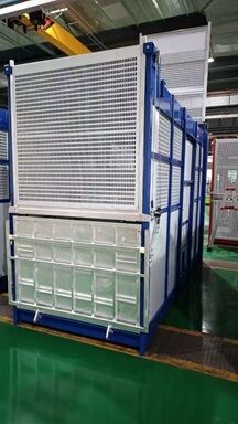 Giá tốt Hot Galvanized 0-46m / Min Rack And Pinion Construction Hoist Cho Hành khách màu sắc tùy chỉnh trực tuyến