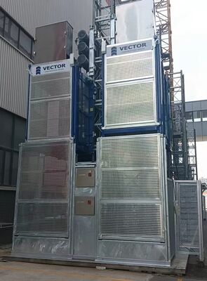 Giá tốt SC200/200 Double Cage Building Construction Hoist Lift Chứng nhận CE • Kiểm soát chuyển đổi tần số Capacity tải trọng nặng trực tuyến