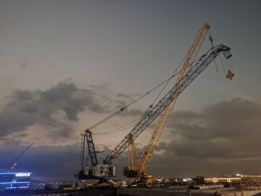 Giá tốt Derrick 16ton với 40m Jib xây dựng tháp cần cẩu với điều khiển Inverter trực tuyến