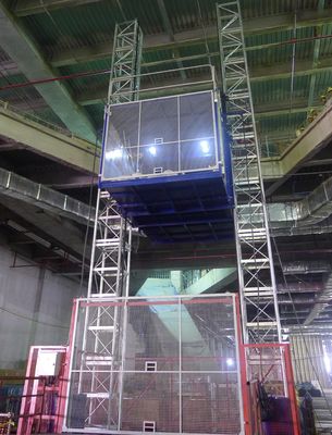 Giá tốt Hàng hóa Twin Mast 30m / Min Xây dựng Xây dựng nâng trong kho trực tuyến