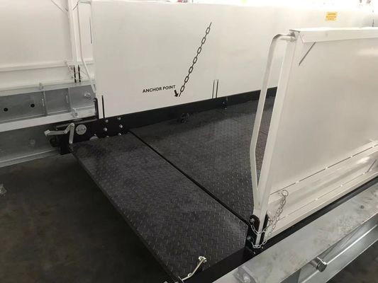 2.8m chiều rộng nền tảng tải vật liệu xây dựng 5 tấn Capacity tải tối đa