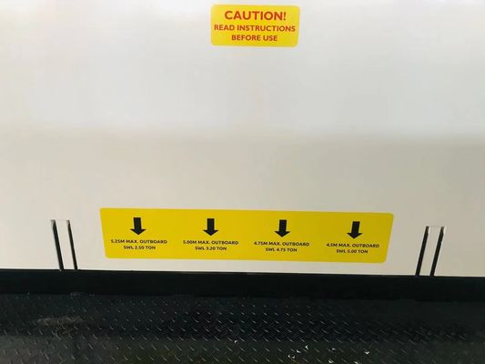 Sàn tải có thể thu vào chiều rộng 2200mm Superdeck cho công trường xây dựng cao tầng