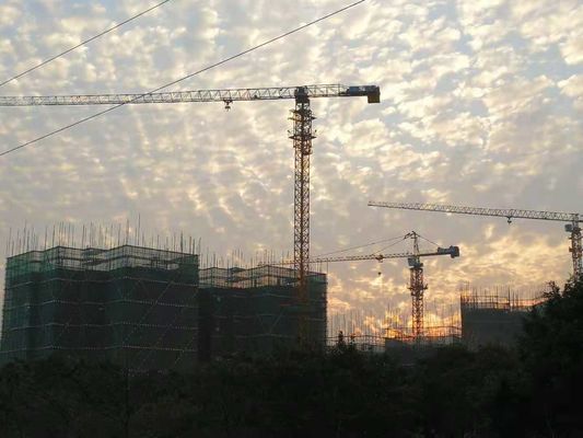 Giá tốt Nâng Capacity 4ton 51m Topless Tower Crane cho xây dựng tòa nhà cao tầng trực tuyến