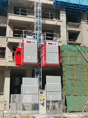 63m/min Xây dựng Xây dựng thang máy/xây dựng tốc độ trung bình với thanh bus/Tăng thang môi trường xanh