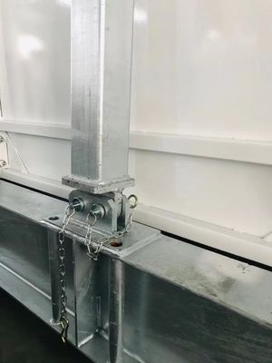 Thủy phóng cát 320cm Cran Loading Deck với các thiết bị hỗ trợ điều chỉnh