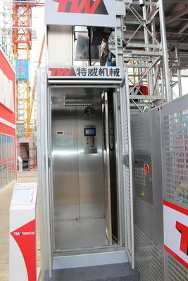 Stainless 40m/Min Xây dựng nâng thang máy chống ăn mòn cho vật liệu
