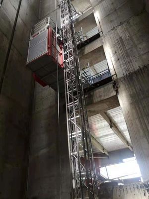 Xây dựng 500m 96m/min Hành khách và vật liệu nâng nâng Bevel Hecial Gearbox Heavy duty height lifter