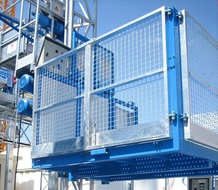 CE Double Cage 300m Material Hoist Construction cho nhà kho