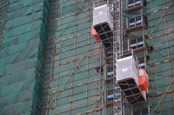 SC300/300 Thang máy xây dựng thang máy, 3000kg/Cage Rack Pinion Hoist
