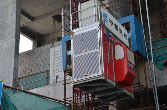 30m/min Tốc độ cố định Xây dựng Thang máy nâng hành khách SC200