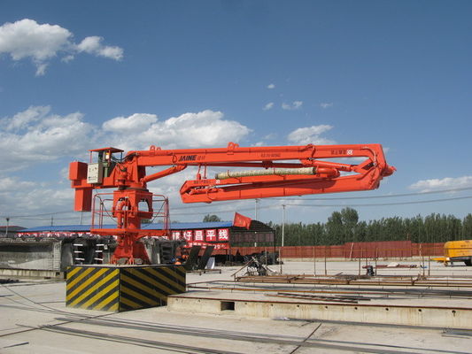 Giá tốt Máy bơm bê tông ngang, 11kw Hydraulic Placing Boom trực tuyến