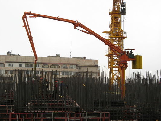 Giá tốt HGY-32 18KW 32m tự leo lên bê tông đặt boom với điều khiển từ xa trực tuyến