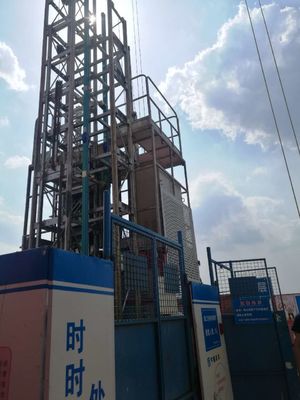 SC200/200G thang máy nâng trục xây dựng thang máy với vật liệu mạ nóng Xây dựng xây dựng thang máy lắp ráp bên trong