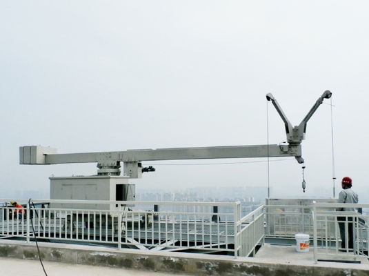 Giá tốt Đơn vị bảo trì tòa nhà cao 500m với 300kg Gondola nhôm được lắp đặt vĩnh viễn trên đỉnh tòa nhà trực tuyến