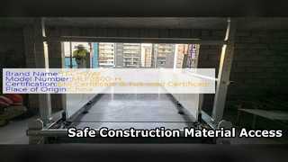 Cần cẩu sàn tải tấn Truy cập xây dựng an toàn
